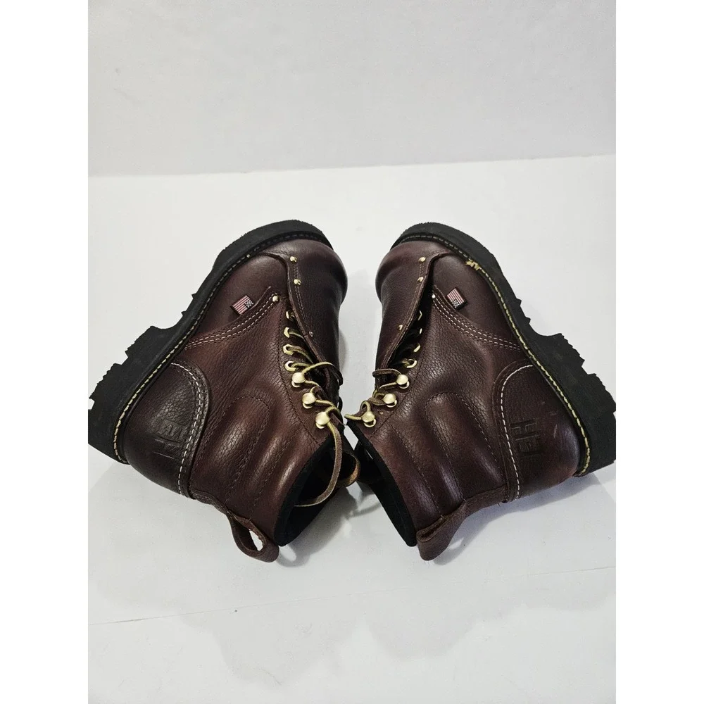 CAROLINA‎ MEN'S EXTERNAL METGUARD WORK BOOTS 508  Broad Toe Size 6.0 D